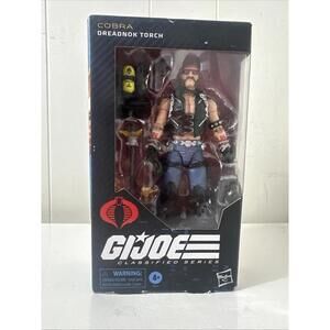 Dreadnok Torch Gi Joe Classified Series Cobra Action Figure Hasbro #123 Open Box